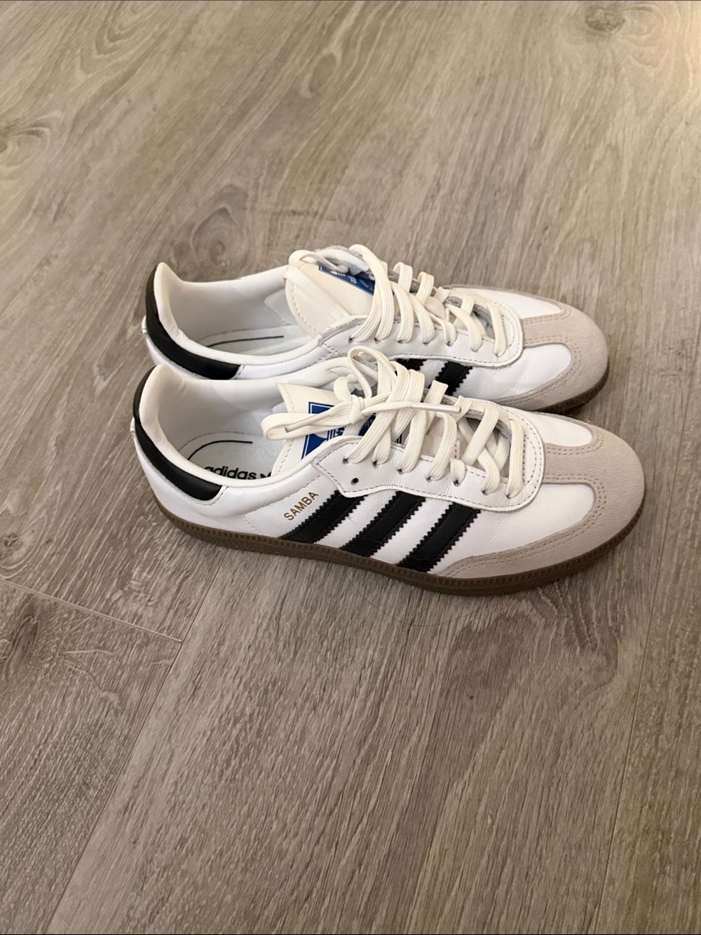Adidas Samba Classic Kids Sneakers - White/Black